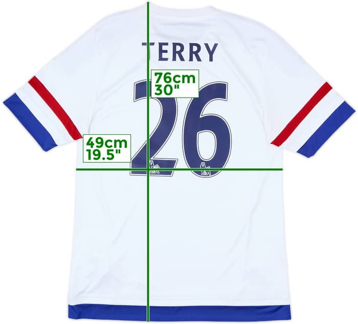 2015-16 Chelsea Away Shirt Terry #26 - 8/10 - (M)