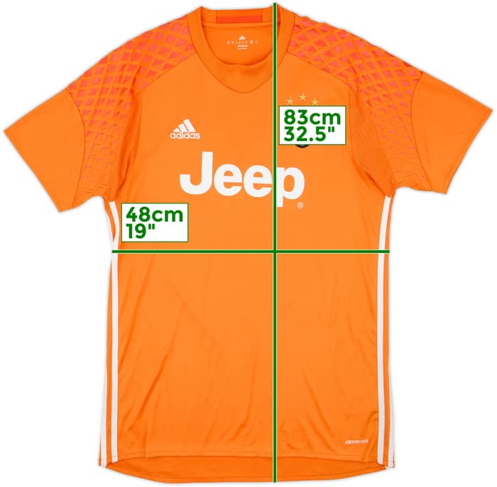 2016-17 Juventus GK S/S Shirt - 6/10 - (M)