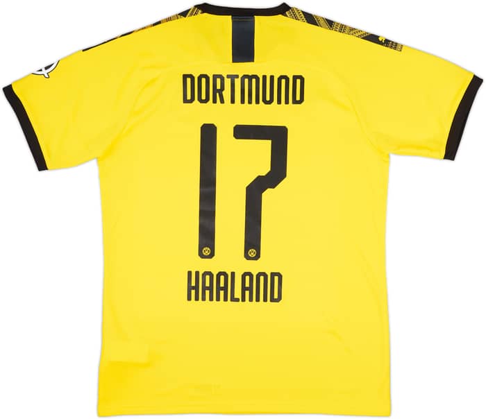 2019-20 Borussia Dortmund Home Shirt Haaland #17 (L)