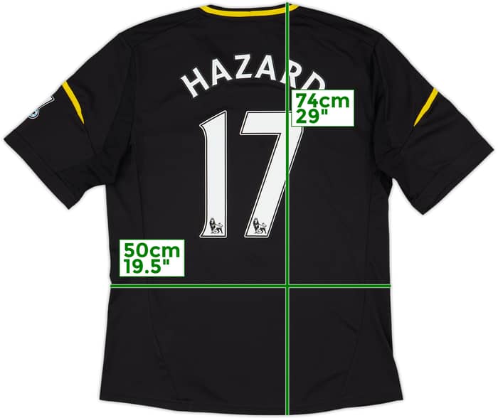 2012-13 Chelsea Third Shirt Hazard #17 - 9/10 - (L)