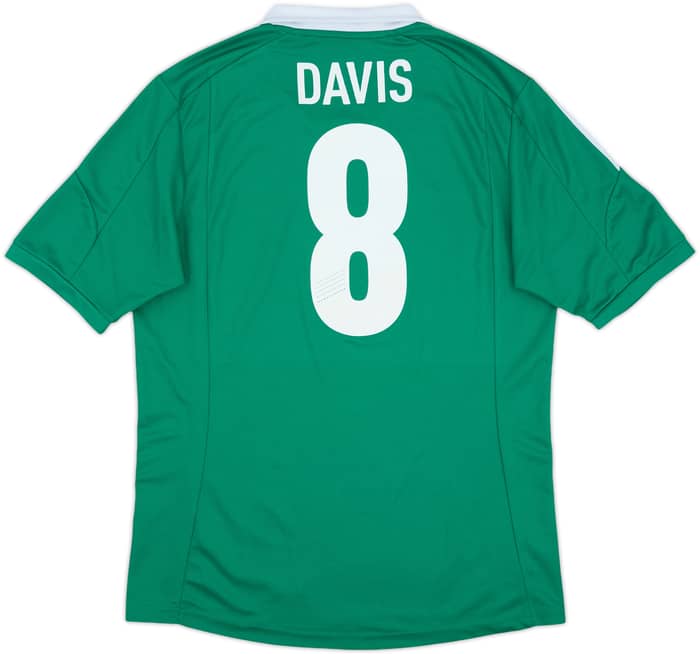 2012-13 Northern Ireland Home Shirt Davis #8 - 8/10 - (M)