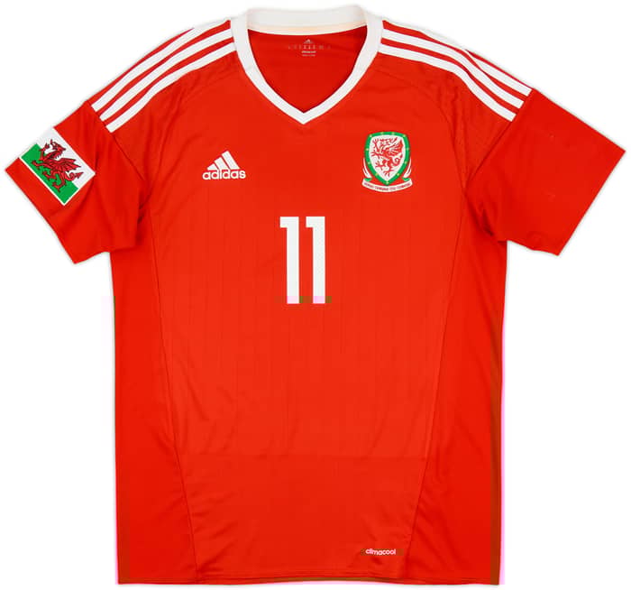 2016-17 Wales Home Shirt Bale #11 - 7/10 - (XL)