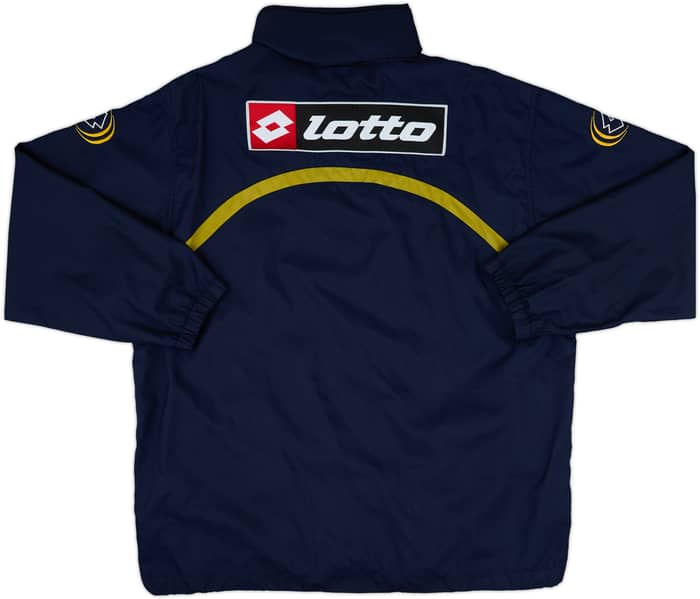 2001-02 Hellas Verona Lotto Hooded Rain Jacket - 9/10 - (XL)