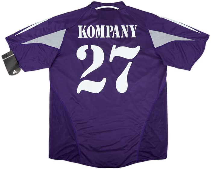 2004-05 Anderlecht Player Issue Away Shirt Kompany #27 (XL)