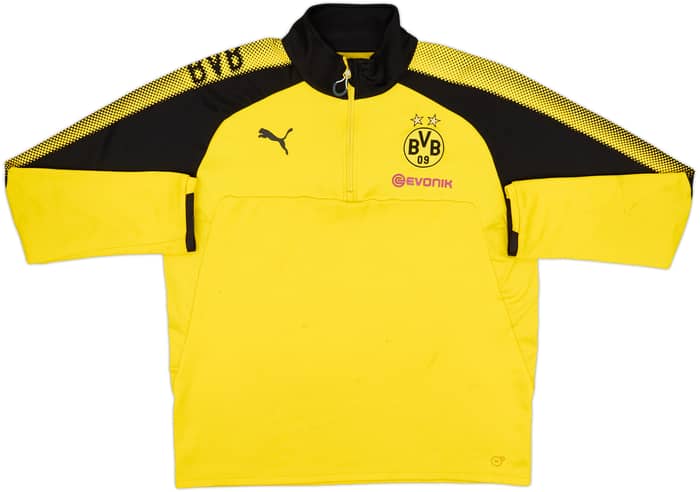 2015-16 Borussia Dortmund Puma 1/4 Zip Drill Top - 5/10 - (XL)