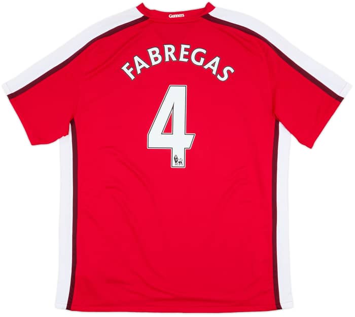 2008-10 Arsenal Home Shirt Fabregas #4 - 10/10 - (XXL)