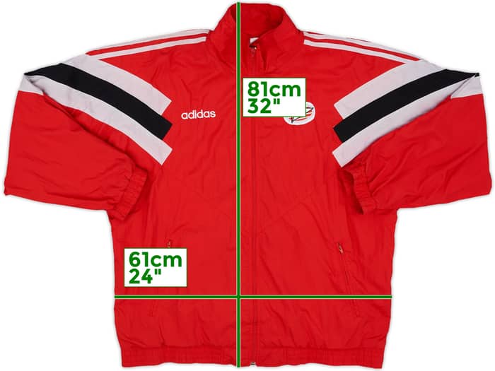 1993-94 PSV adidas Track Jacket - 7/10 - (XL)