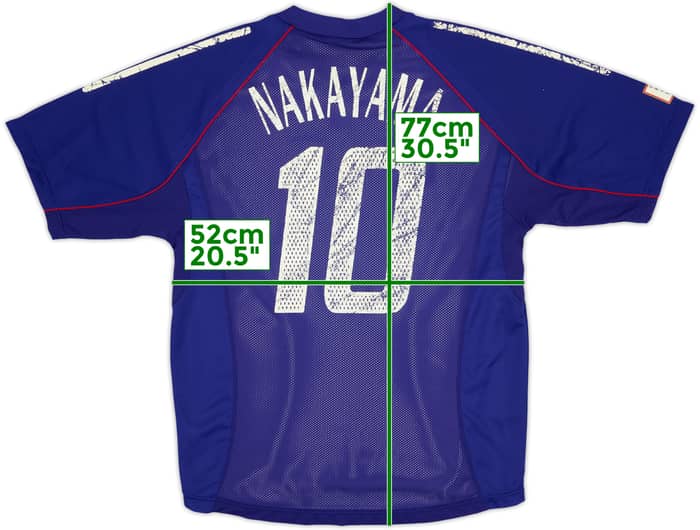 2002-04 Japan Player Issue Home Shirt Nakaumura #10 - 4/10 - (L)