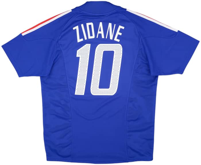 2002-04 France Home Shirt Zidane #10 - 10/10 - (M)