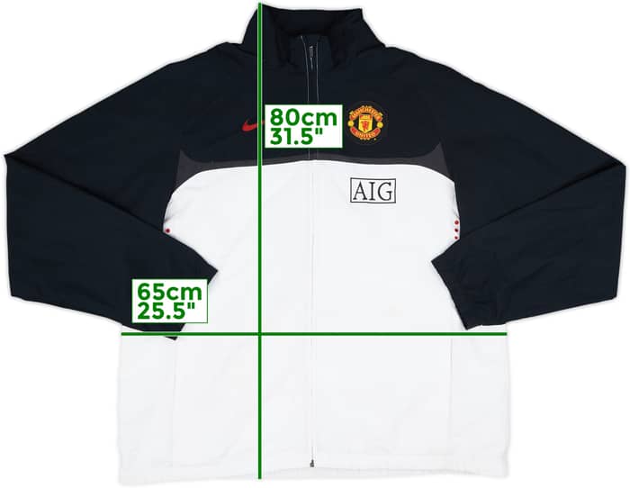 2010-11 Manchester United Nike Track Jacket - 7/10 - (XL)