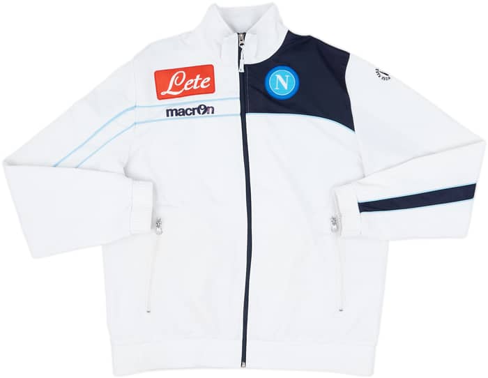 2011-12 Napoli Macron Track Jacket - 6/10 - (L)