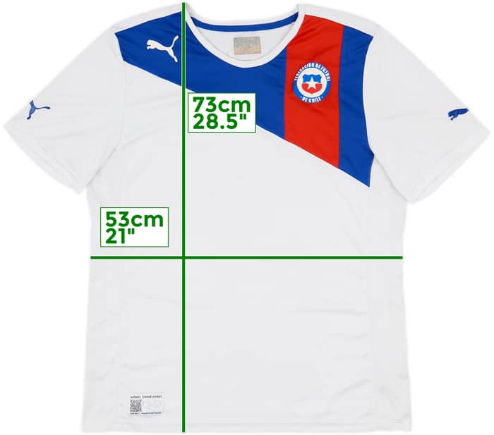 2012-13 Chile Away Shirt - 7/10 - (XL)