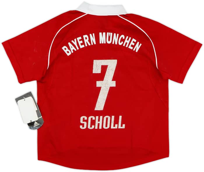 2005-06 Bayern Munich Home Shirt Scholl #7 (XS.Boys)
