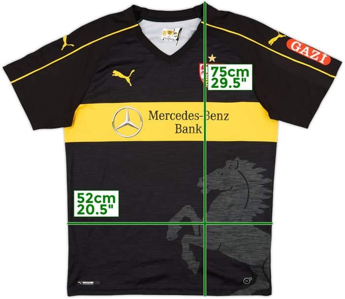 2018-19 Stuttgart Third Shirt - 7/10 - (L)