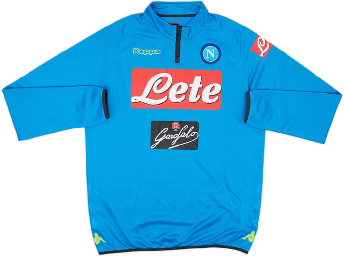 2018-19 Napoli Kappa 1/4 Zip Drill Top - 10/10 - (3XL)