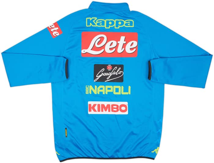 2018-19 Napoli Kappa 1/4 Zip Drill Top - 10/10 - (3XL)