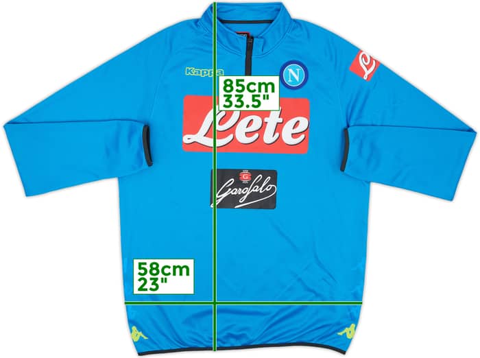 2018-19 Napoli Kappa 1/4 Zip Drill Top - 10/10 - (3XL)
