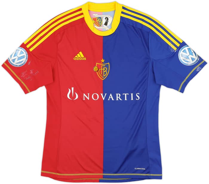 2012-13 FC Basel Home Shirt Steffen #10 - 3/10 - (M)