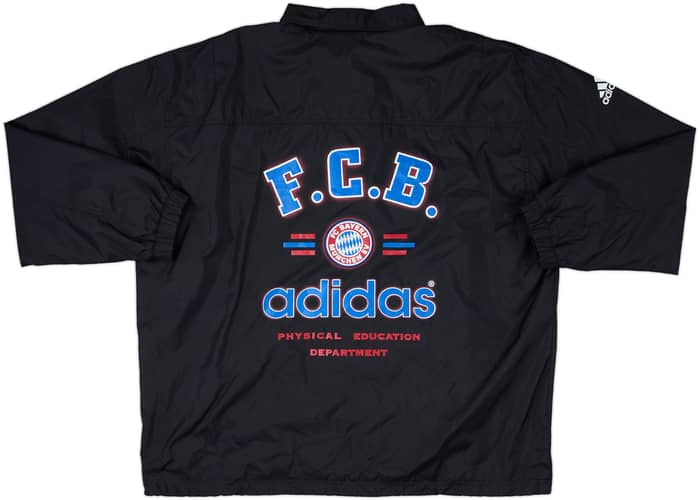 1992-93 Bayern Munich Physical Education Department adidas Bench Coat - 8/10 - (L)