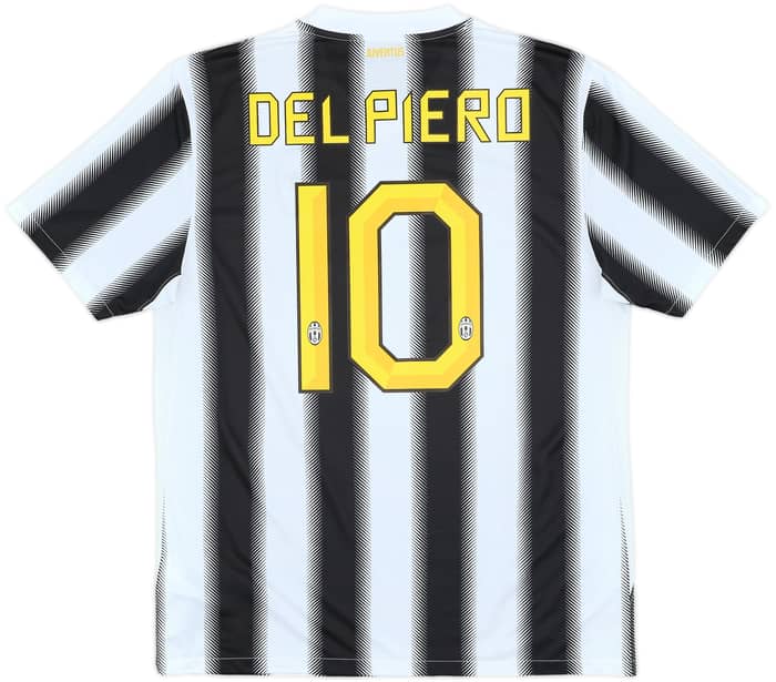 2011-12 Juventus Home Shirt Del Piero #10 - 10/10 - (L)
