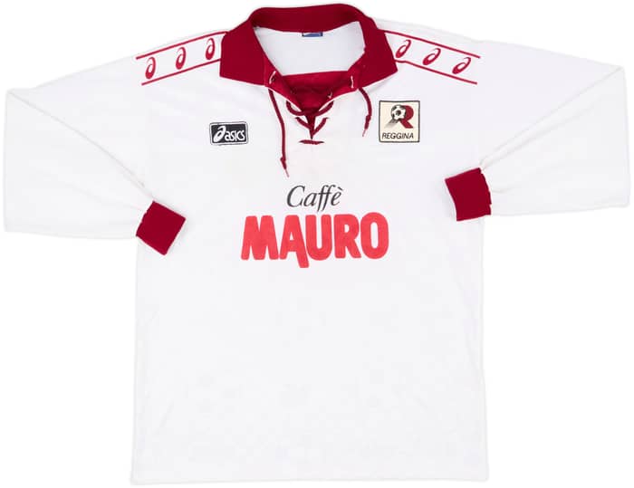 1995-96 Reggina Away Shirt S. Veronese #5 - 9/10 - (XL)