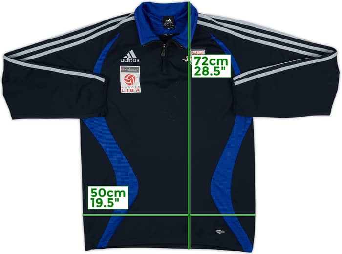 2005-06 Red Bull Salzburg adidas 1/4 Zip Drill Top - 4/10 - (M)