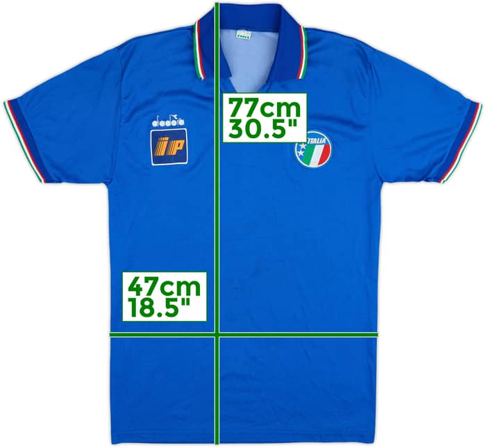 1986-91 Italy Home Shirt - 9/10 - (L)