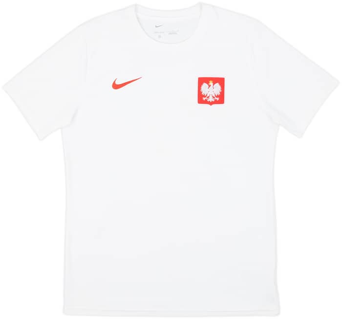 2020-21 Poland Basic Home Shirt Lewandowski #9 - 9/10 - (S)