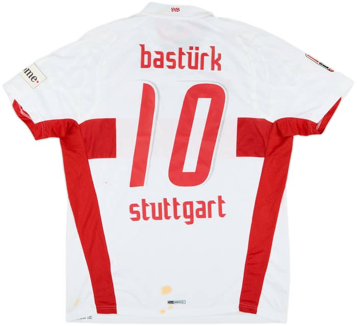 2007-08 Stuttgart Home Shirt Basturk #10 (L)