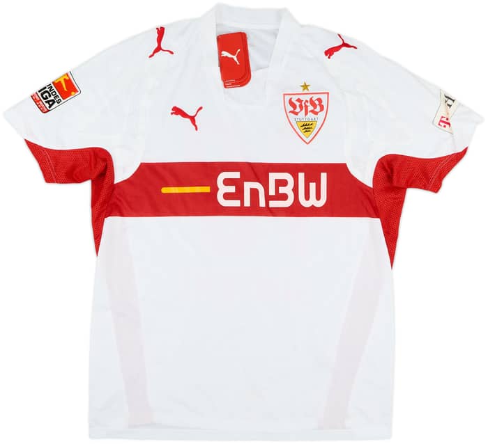 2007-08 Stuttgart Home Shirt Basturk #10 (L)