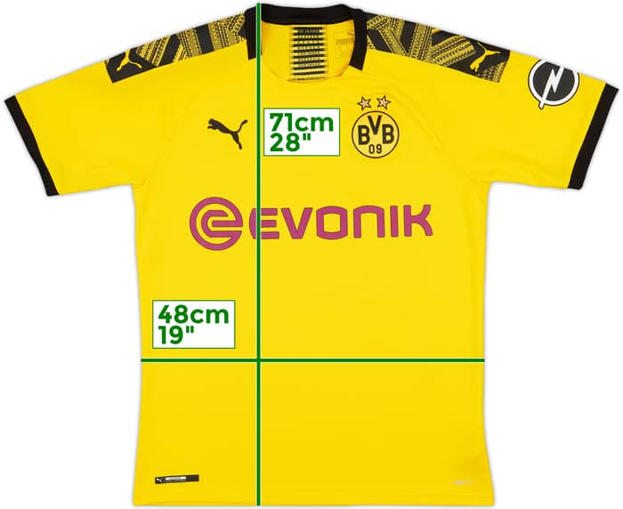 2019-20 Borussia Dortmund Home Shirt - 8/10 - (M)