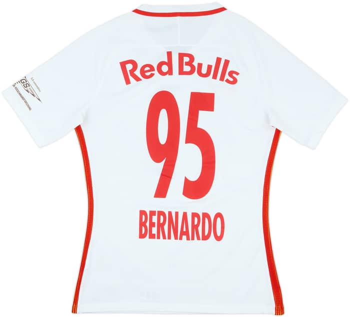 2016-17 Red Bull Salzburg Match Issue Home Shirt Bernardo #95