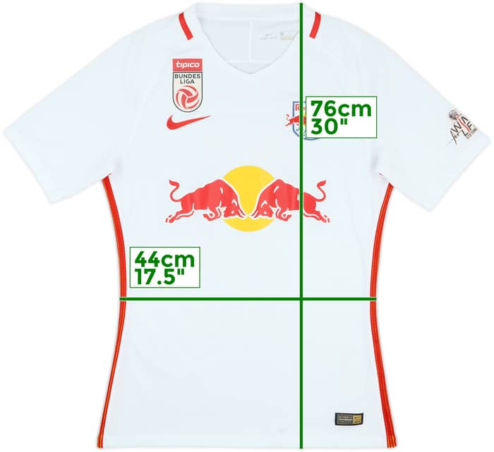 2016-17 Red Bull Salzburg Match Issue Home Shirt Bernardo #95