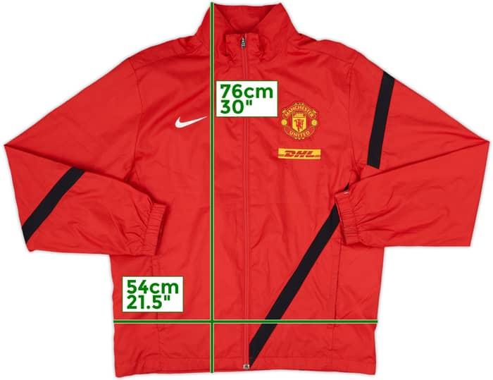 2011-12 Manchester United Nike Track Jacket - 8/10 - (M)