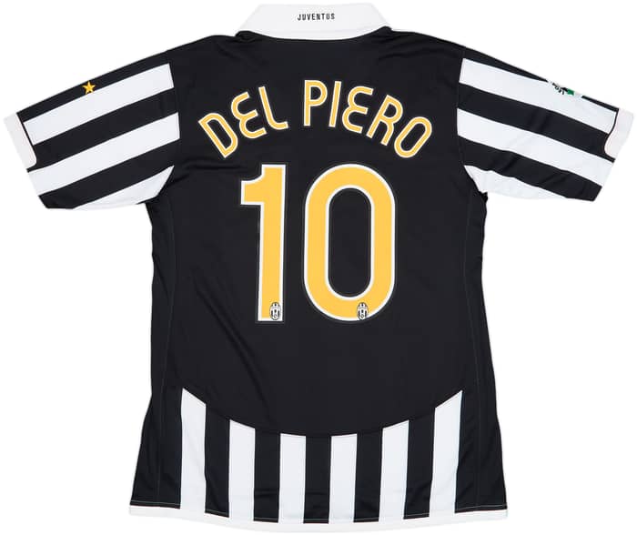 2006-07 Juventus Player Issue Home Shirt Del Piero #10 (L)