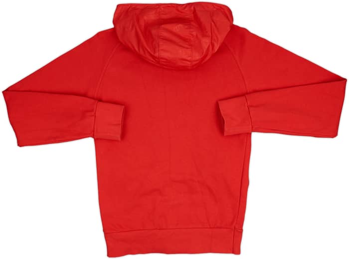 2006-07 Manchester United Nike Hooded Sweat Top - 10/10 - (M)