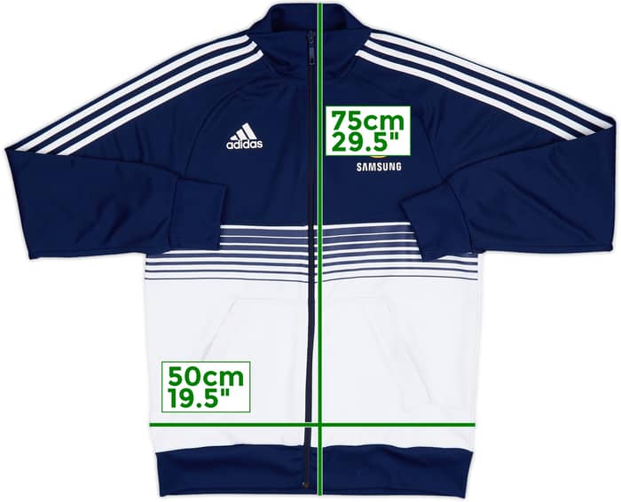 2012-13 Chelsea adidas Track Jacket - 6/10 - (M)