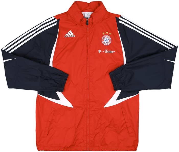 2007-08 Bayern Munich adidas Hooded Rain Jacket - 5/10 - (L)