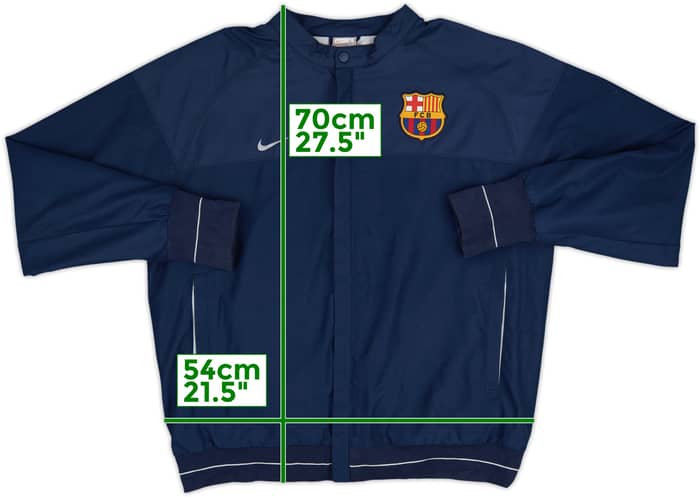 2008-09 Barcelona Nike Track Jacket - 8/10 - (L)