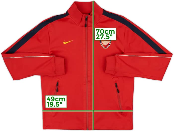 2013-14 Arsenal Nike Track Jacket - 5/10 - (S)