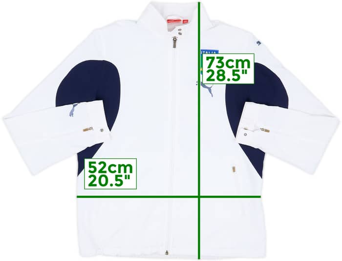 2006-07 Italy Puma Track Jacket - 5/10 - (Women's XL)