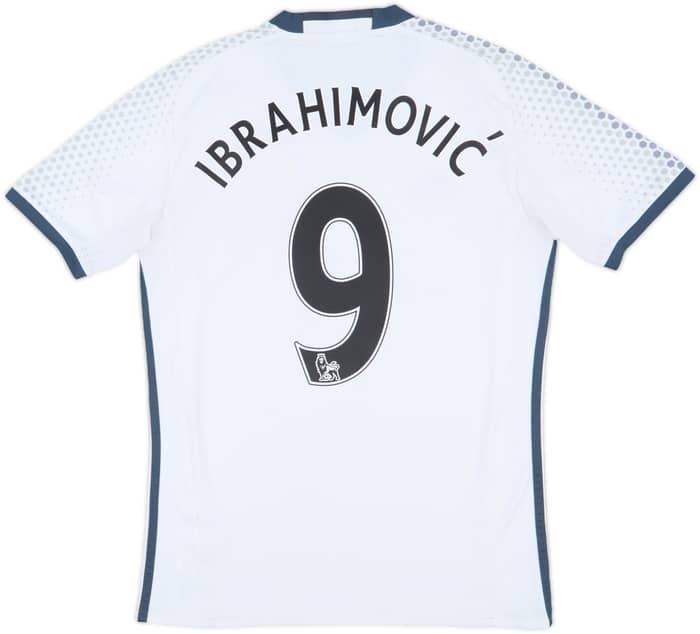 2016-17 Manchester United Third Shirt Ibrahimovic #9 - 6/10 - (XS)