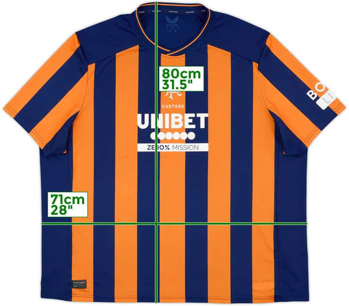 2023-24 Rangers Third Shirt - 7/10 - (4XL)