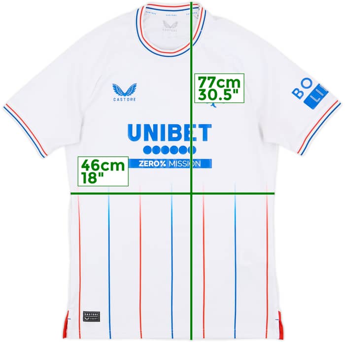 2023-24 Rangers Away Shirt - 8/10 - (S)
