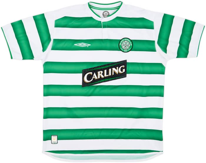 2003-04 Celtic Home Shirt Petrov #19 - 7/10 - (L)