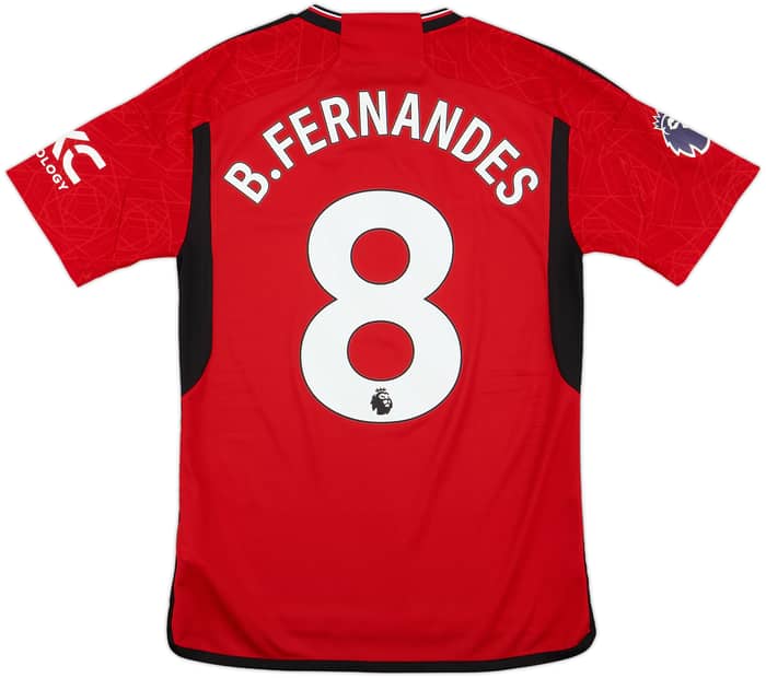 2023-24 Manchester United Home Shirt B.Fernandes #8 - 10/10 - (S)