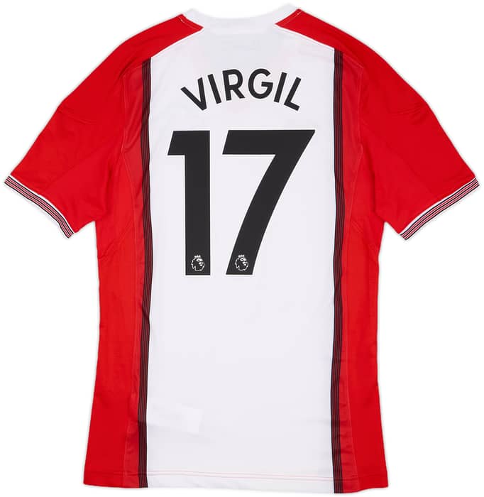 2017-18 Southampton Home Shirt Virgil #17 - 9/10 - (M)