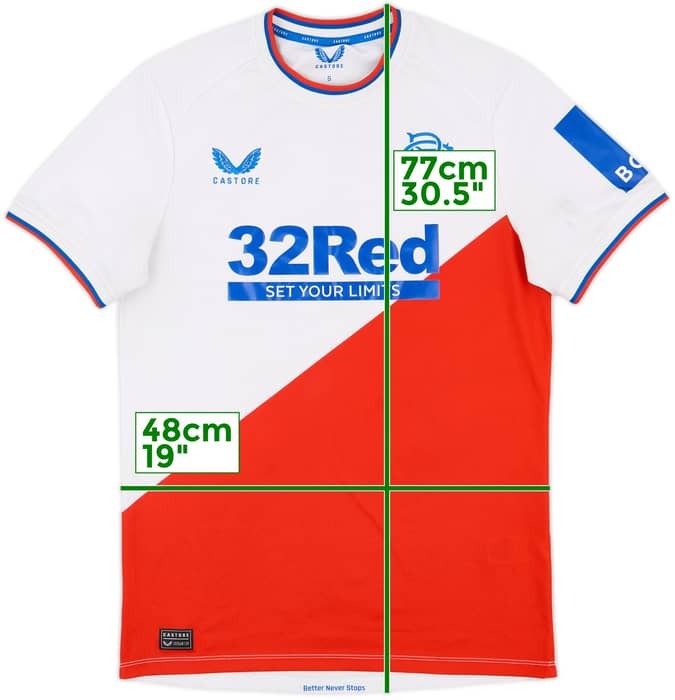 2022-23 Rangers Away Shirt - 6/10 - (S)