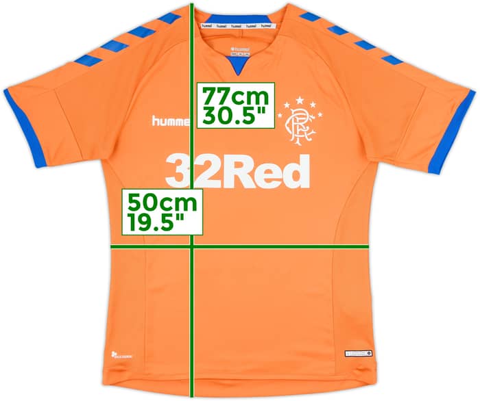 2018-19 Rangers Third Shirt - 10/10 - (L)