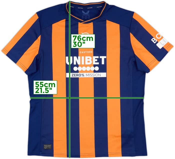 2023-24 Rangers Third Shirt - 9/10 - (XL)